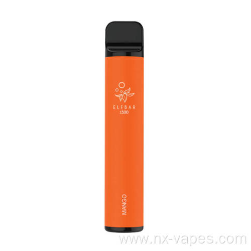 Elf Bar 1500 Puffs Disposable Vape Pod